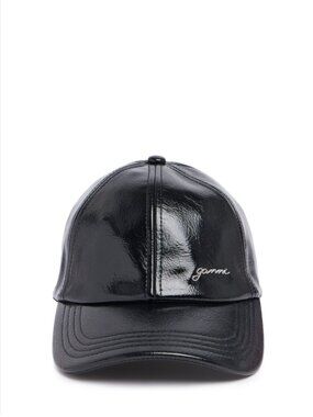 Ganni Signature Naplack Hat